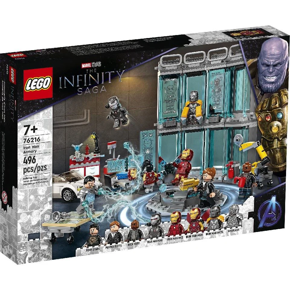 LEGO Marvel Super Heroes Iron Man Armory foto