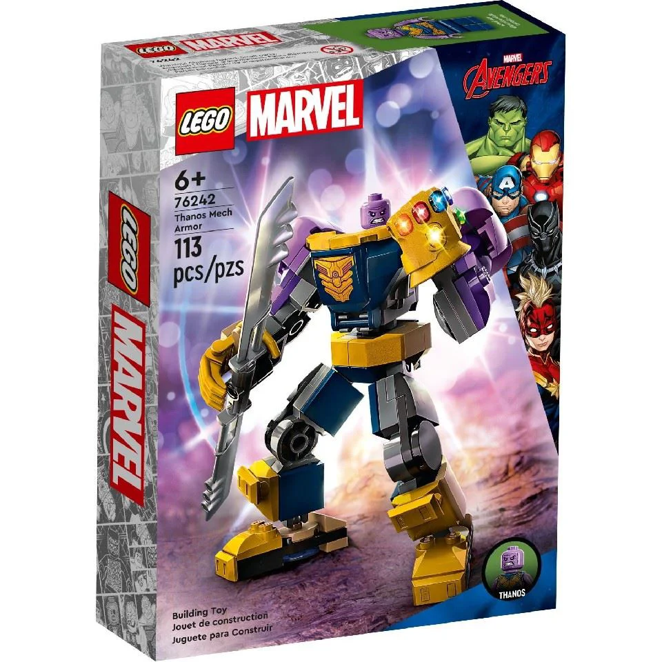 LEGO Marvel Thanos Mech Armor foto