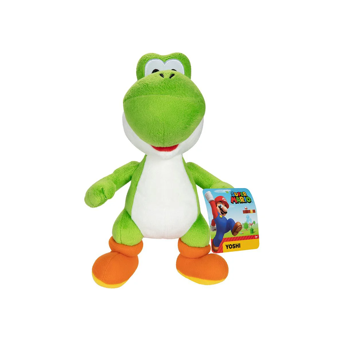 Jucarie de plus Super Mario Yoshi, 23 cm