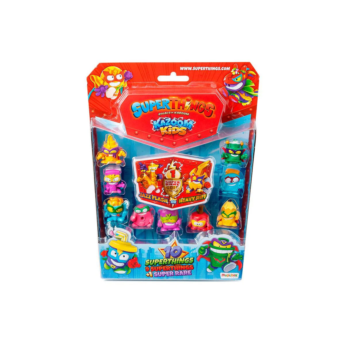 Игровой набор SuperThings с 10 фигурками, серия Kazoom Kids S1