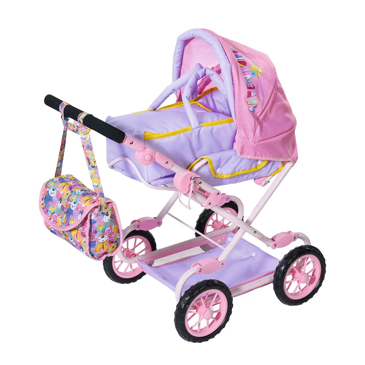 Carucior pentru papusi Baby Born cu geanta Deluxe S2