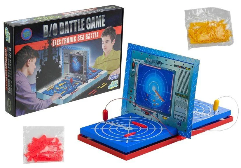 Joc electronic Lean Toys Batalia navala foto
