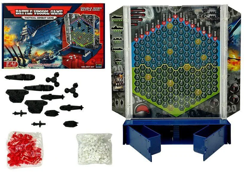 Настольная игра Lean Toys Морской бой