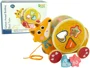 Деревянный сортировщик Lean Toys Лиса с веревкой