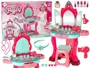 Set de frumusete Lean Toys Oglinda cu scaun si accesorii foto