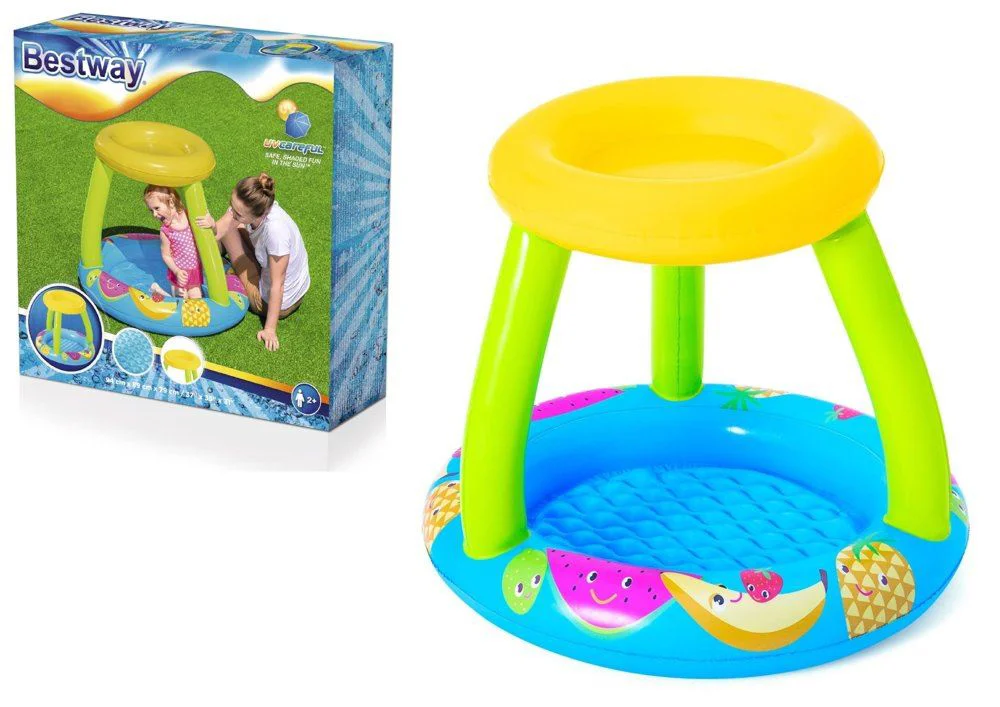 Piscina pentru copii Bestway cu baldachin, Fructe