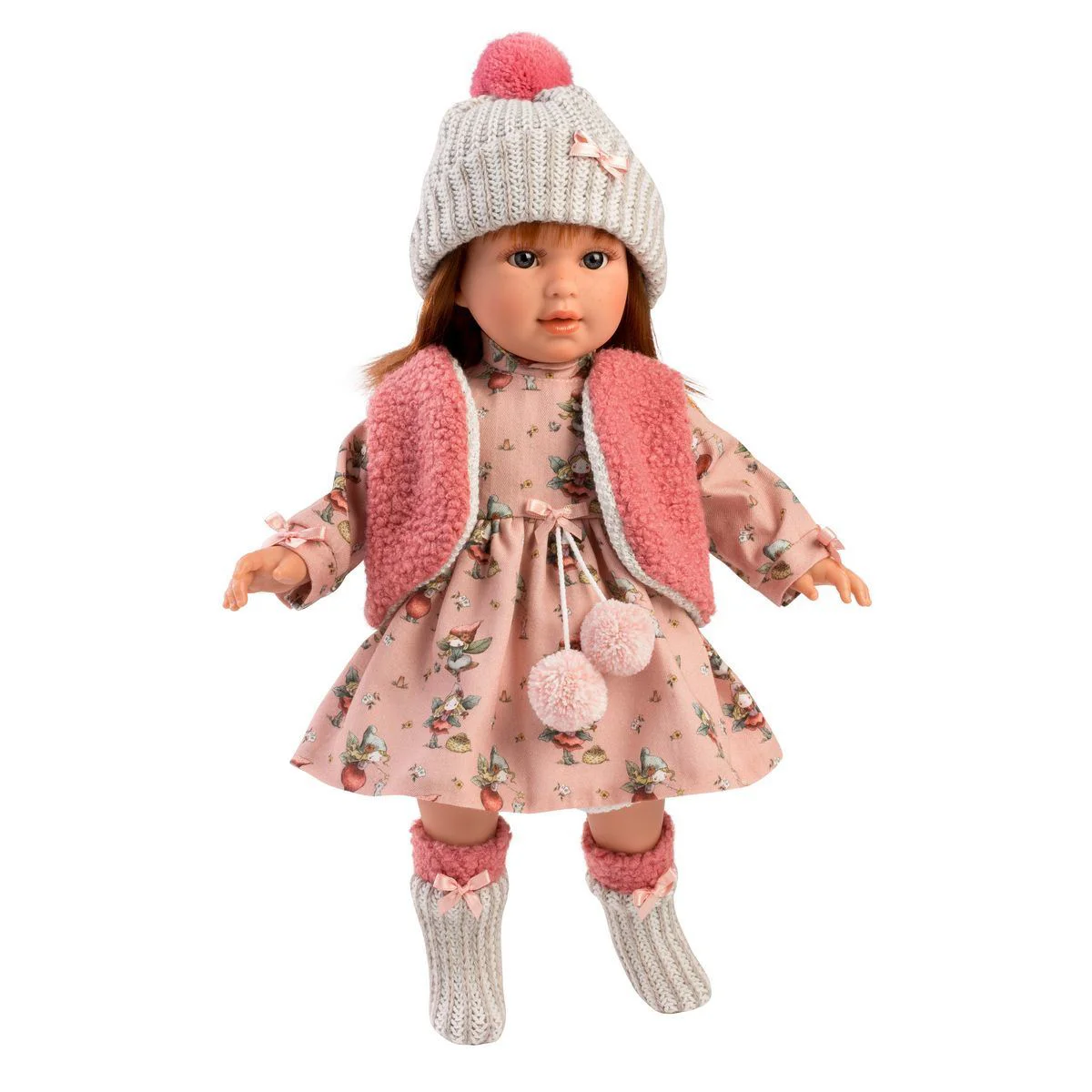 Papusa Llorens Sofia, 40 cm (cu corp moale)