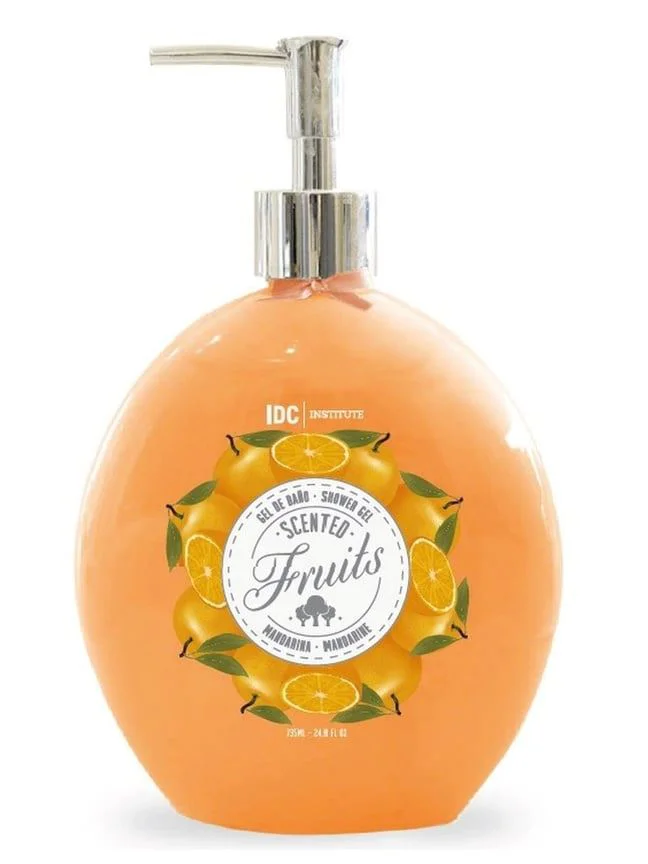 Gel de dus IDC Institute cu aroma de mandarine, 735 ml foto