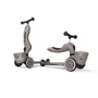 Самокат трансформер 2 в 1 Scoot & Ride HighwayKick 1 Lifestyle Brown Lines foto