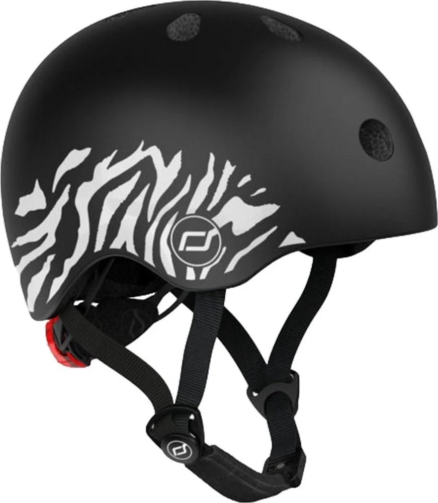 Шлем защитный Scoot & Ride Zebra XXS-S (12+ мес.) foto