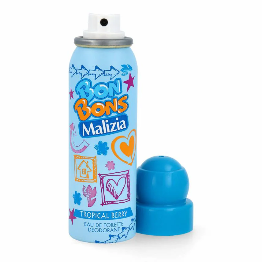 Deodorant Spray Malizia Fructe tropicale, 75 ml.