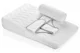 Salteluta pozitionator pentru bebelusi BabyJem Baby Reflux Pillow Alba foto