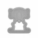 Прорезыватель BabyJem Elephant Grey