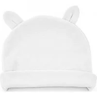 Шапочка для новорожденных с ушками BabyJem White