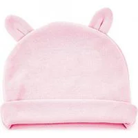 Шапочка для новорожденных с ушками BabyJem Pink