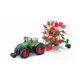 Машина Bburago Трактор Fendt 1050 Vario, c роторными валковыми граблями foto