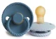Set 2 suzete rotunde din latex FRIGG Rope Ocean View & Powder Blue (6-18 luni) foto