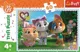 Puzzle Trefl Jocuri cu prietenii / Curcubeu, 44 pisicute, 60 piese foto