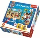 Puzzle Trefl 2 in 1 Memo Patrula Catelusilor foto