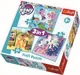 Puzzle Trefl 3 in 1 Ponei fericiti foto