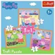 Puzzle Trefl 3 in 1 Inventiva Purcelusa Peppa foto