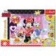 Puzzle Trefl Minnie Mouse si garderoba ei, 100 piese foto