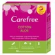 Гигиенические ежедневные прокладки Carefree Cotton с экстрактом алоэ, 56 шт.