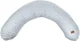 Подушка для беременных и кормящих мам Beaba Big Flopsy Fleur de Coton Heather Grey, 170 см foto