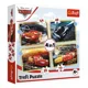 Puzzle Trefl 4in1 Masinute Disney 3, Ready! steady! go! foto