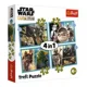 Puzzle Trefl  4 in 1 The Mandalorian Star Wars foto