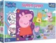 Puzzle Trefl Fericita Peppa Pig, 15 piese foto