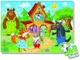 Puzzle moale Vladi Toys Casuta din povesti, A4, 35 piese foto