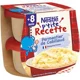 Piure Nestle P'tite Recette Cod cu cartofi (8+ luni), 2x200 g foto