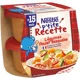 Piure Nestle P'tite Recette Pui a la Basque cu legume (15+ luni), 2x200 g