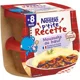 Пюре Nestle P'tite Recette Мусака из говядины (с 8 мес.), 2x200 г foto