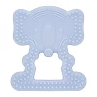 Inel gingival BabyJem Elefant Albastru foto