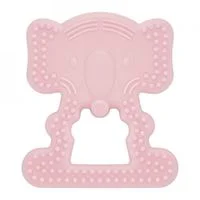 Inel gingival BabyJem Elefant Roz foto