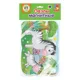 Магнитный пазл Vladi Toys Зебры A5, 12 деталей