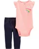 Carter's Set 2 piese Pantaloni si body Curcubeu foto