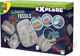 Set educativ SES Creative Exploreaza, Schelete de insecte fosforescente