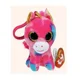 Jucarie breloc TY Beanie Boos, Unicorn Fantasia, 12 cm foto