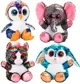Jucarie de plus Keeleco Glitter Motsu, Animalute 20 cm, in sortiment, foto