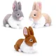 Jucarie de plus Keeleco Iepuras Bunnies, 18 cm, 3 tipuri