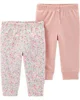 Carter's Set 2 piese Pantaloni florali foto
