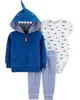 Carter's Set 3 piese - hanorac, pantaloni si body Rechin foto