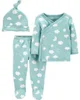 Carter's Set 3 piese Norisori - pantaloni, top si caciulita foto