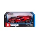 Masina Bburago Lamborghini Sian FKP 37, Rosu metalic, 1:18 foto