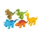 Set de jucarii Kiddieland Dinozauri, 5 tipuri