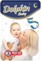 Scutece Dolphin Jumbo 3 Midi (4-9 kg), 68 buc. foto