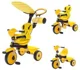 Регулируемый трехколесный велосипед ZOPA ZooGo Bee foto